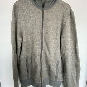 Lululemon Full Zip Loopwheel Cotton Hoodie - L